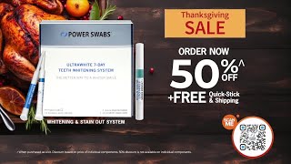 Power Swabs Can Dramatically Whiten Your Teeth in Just Seven Days [upl. by Kissner519]