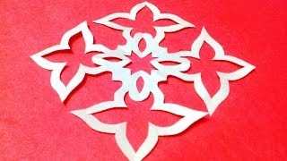 How to make KIRIGAMI paper cutting patterns and templates  10 [upl. by Dot]