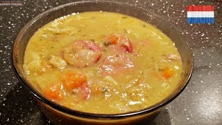 Dutch Peasoup  Erwtensoep Recipe [upl. by Nurse934]