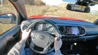 2021 Toyota Tacoma RRW Wheels amp Hankook Dynapro AT2 Xtreme  POV Test Drive [upl. by Bealle]