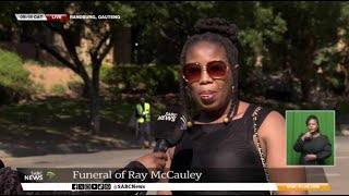 Ray McCauley  Congregants  mourners pay last respects  Lerato Makola updates [upl. by Yrelav786]