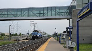 SaintLeonardMontreal North exo commuter train station 🚉 walkthrough [upl. by Etam877]