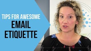 Email Etiquette Tips  How to Write Better Emails at Work [upl. by Blancha]