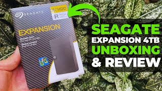 ✅ SEAGATE EXPANSION 4TB uma das melhores alternativas pra backu  Unboxing  Review  Hd Externo [upl. by Eseerahs]