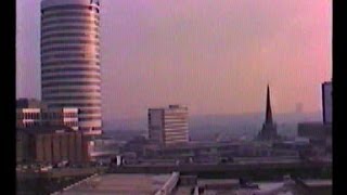 Birmingham City Centre  Colour Video  March 1981 [upl. by Mihar763]