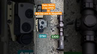 Budget Optic Battle LPVO vs Red Dot and Magnifier Eotech Sig Sauer [upl. by Godiva]