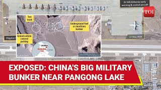 Chinas Secret Military Bunker Near Pangong Lake I Satellite Pics Expose Xis Nefarious Plans [upl. by Aneehsar]