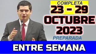 REUNION VIDA Y MINISTERIO CRISTIANO DE ESTA SEMANA 23 AL 29 DE OCTUBRE 2023 REUNION PREPARADA [upl. by Trutko]