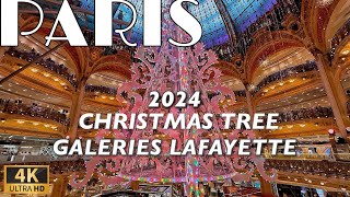 🇫🇷PARIS 4K quotRECOMMENDED CHRISTMAS PLACE IN PARIS 2quot 4K60HDR 13NOVEMBER2024 [upl. by Yllak]