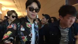 170519 FANCAM BTS Arriving in Las Vegas  McCarran Airport [upl. by Jordison]