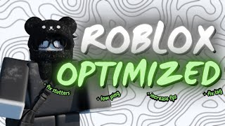 OPTIMIZATION Guide To INCREASE FPS amp LOWER PING In Roblox 🔧 300 FPS FIX LAG FIX SUTTERS ✅ [upl. by Rabaj]