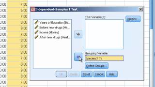 Independent Sample ttest [upl. by Blatt]