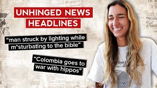 Laughing at the most UNHINGED news headlines for 20minutes [upl. by Valerye]