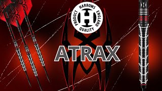 Ḧ̇̃harrowsdartsofficial Atrax 95 Tungstène  21g  Fléchettes pointes acier [upl. by Arracahs179]