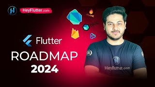 Flutter Roadmap 2024  Become a Flutter Developer stepbystep guide [upl. by Yeffej]