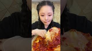 Spicy food eating a chinese girl asmr mukbang chinese asianfood [upl. by Rickert]