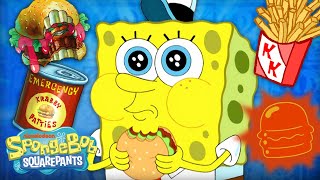 Tastiest Foods in Bikini Bottom 😋  15 Minute Compilation  SpongeBob [upl. by Ajet369]