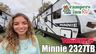 Winnebago Industries TowablesMinnie2327TB  by Campers Inn RV – The RVer’s Trusted Resource [upl. by Cassey]