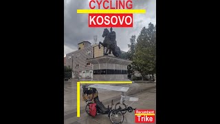 Recumbent Trike  Cycling Kosovo 2022 [upl. by Llib]