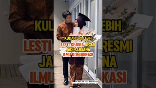 Lesti Kejora Resmi Wisuda S1 Sarjana Ilmu komunikasi Berkat Support Sang Suami Rizky Billar [upl. by Jeanne]