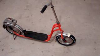 1960s PUKY Kick Push Childrens Scooter made in Germany [upl. by Nosauq]