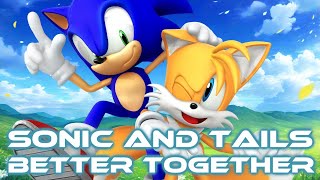 Sonic amp Tails  Better Together With Lyrics [upl. by Bekelja]