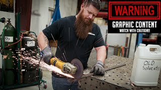 Grinder Safety How to Properly Use an Angle Grinder [upl. by Avlis895]