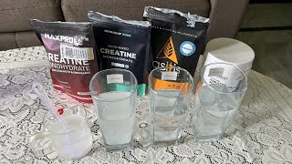 ASITIS VS NUTRABAY VS NAKPRO VS WELLCORE  CREATINE  CORE FIT LAB [upl. by Vassell]