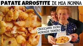 PATATE ARROSTITE buonissime croccanti fuori morbide dentro  RICETTA di MIA NONNA Davide Zambelli [upl. by Maxa]