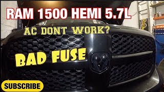 AC Fuse on Dodge RAM HEMI 57L [upl. by Cychosz259]