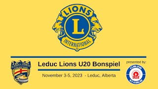 Emma Deschiffart vs Shianna Lind  Draw 2  Leduc Lions U20 Bonspiel [upl. by Aromat698]