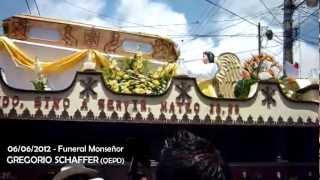 San Lucas Tolimán Funeral Monseñor Gregorio Schaffer [upl. by Stanzel]