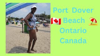 Port Dover Beach Ontario Canada 🇨🇦 [upl. by Aiekal581]