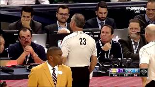 Ronnie Price CLOTHESLINES Austin Rivers Ejected [upl. by Gilbert149]