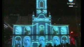 El show del Cabildo en 3D por el Bicentenario un paseo por la historia [upl. by Iiette]