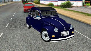 Driving the Citroen 2CV  Bussid Car Mod  Bus Simulator Indonesia Gameplay [upl. by Lodnar]