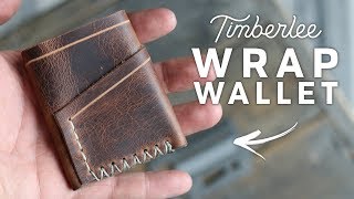 LEATHER WRAP WALLET  Timberlee Tool amp Trade [upl. by Kati]