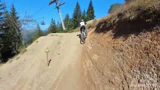 Morzine jump line  MTB DH [upl. by Tamarah]