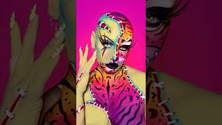 Lisa Frankenstein 🐯 makeup makeupshorts makeuptutorial halloween lisafrank frankenstein mua [upl. by Langley240]