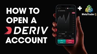 HOW TO CREATE A REAL DERIV TRADING ACCOUNT  LINK MT5 [upl. by Reste]