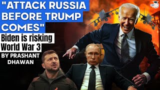 ATTACK RUSSIA BEFORE TRUMP COMES TO POWER  Biden is Risking World War 3 With this Crazy move [upl. by Areyk]