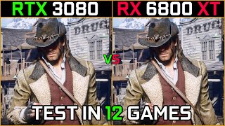 RTX 3080 vs RX 6800 XT  Test in 12 Games  1440p  2160p [upl. by Giverin540]