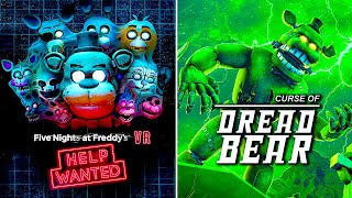 FNAF VR Help Wanted amp Curse of Dreadbear DLC  Full Game Walkthrough  No Commentary [upl. by Desberg]