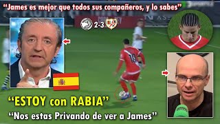 quotES UNA FALTA de RESPETO A JAMESquot PERIODISTAS ESPAÑOLES EXPLOTAN por JAMES RODRIGUEZ con RAYO HOY [upl. by Eimmit684]