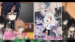 ¬Junjou romantica react as juuzou suzuya¬ [upl. by Dnalel]