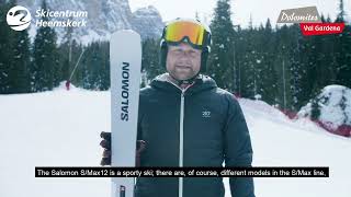 Skireviews 20242025  Salomon SMax 12 English Subtitles [upl. by Amalbena]