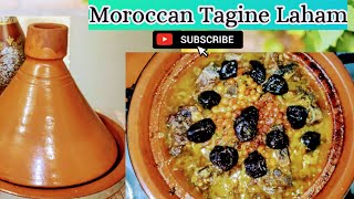 Moroccan Tagine Laham with Raisins and Onions [upl. by Eidaj163]