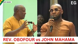 Rev OBOFOUR asked John MAHAMA 3 Deep Questions amp JM Promised  Fellowship With The Clergy [upl. by Childers]