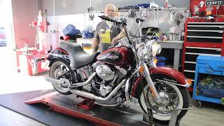 HD447 HarleyDavidson Heritage Softail Classic  FLSTCI  2006 [upl. by Bernadene]