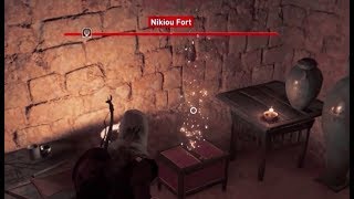 Assassins Creed Origins  Nikiou Fort Treasures [upl. by Eittam584]